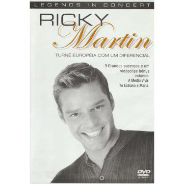 Imagem de DVD Ricky Martin Legends In Concert Turnê Européia