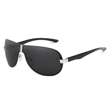 Imagem de Óculos de Sol Masculino Aviador Polarizado Original Vinkin (Prata)