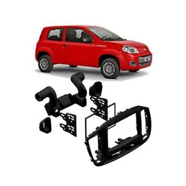 Imagem de Moldura 2 Din Uno 2015 em diante Black Piano com duto de ar EPX250 - JP/CH