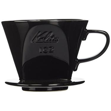 Imagem de Kalita Ceramic Coffee Dripper (Black) for 2-4 Cups