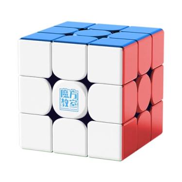 Imagem de Willking Moyu Super RS3M V2 2023 UV Coated 3x3 Magnetic Speed Cube (Magic Clothes) moyu Super RS3 M V2 Professional 3x3 Stickerless Magnetic Upgraded of Moyu RS3M 2022 (MagLev Version)