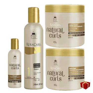 Imagem de Avlon Natural Curls 3 Passos + Shampoo Restorative 240ml