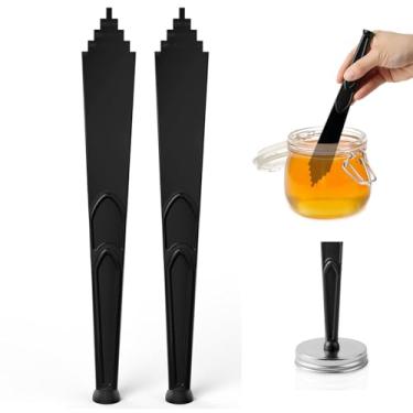 Imagem de Pisol Levantador magnético de tampa de jarra e removedor de bolhas de enlatamento, suprimentos de ferramentas de conserva 3 em 1 para casa de panela (2 peças)