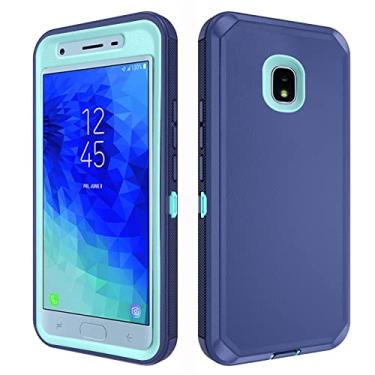 Imagem de Asuwish Capa de celular para Samsung Galaxy J3 Orbit J 3 Star 2018 3J Achieve capa de celular híbrida resistente à prova de choque proteção resistente acessórios móveis Glaxay J3V V 3ª geração SM