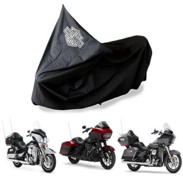 Imagem de Capa Protetora Impermeável Para Moto Harley Davidson - SPTS, Preto,  E