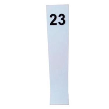Imagem de Display 30cm Balcão Placa Numerador Mesa Alto Relevo 30pcs - AGV Criaç