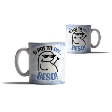 Imagem de Caneca Presente Feliz Dia dos Pais Meme Bonequinho de Meia - Enjoy Sho