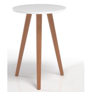 Imagem de Mesa Lateral Pé Palito Retro Decoração de Sala Quarto Lar - Colomi
