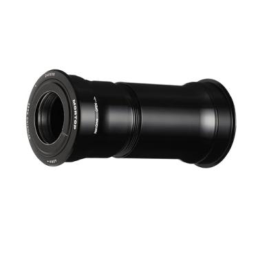 Imagem de MORTOP Suporte inferior BB86 86/92 mm para pedaleira Shimano Hollowtech II de 24 mm, rolamento de cerâmica de contato angular (BB86)