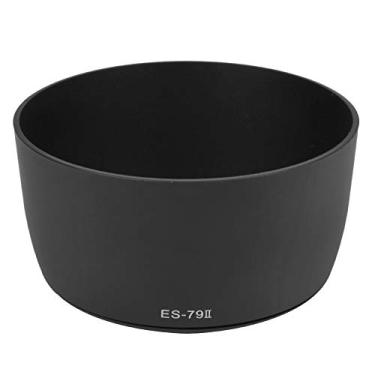 Imagem de Capa de Lente de Montagem de Câmera ES-79II para Lente C EF 85mm F / 1.2L USM St e Reduzindo Este Capa de Lente de Montagem de Câmera Aprimora a Capa de Lente Capa de Lente de