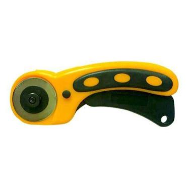 Imagem de Cortador Circular Disco Manual 45mm Tecidos Papel Artesanato - ADB