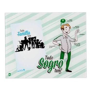 Imagem de Porta Retrato De Vidro Todo Sogro Tem Presente Criativo Uatt