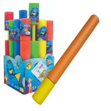 Imagem de Lança Joga Atira Espirra Agua Verão Infantil Colorido Grande Espuma Ba