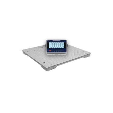 Imagem de Balança Eletrônica Plataforma Inox 300 a 5000 kg 120x120 cm WIR - Rinn