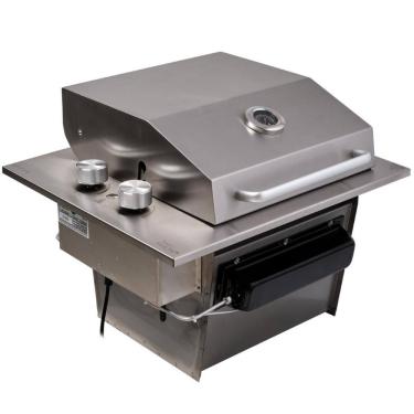 Imagem de Churrasqueira a Gás de Embutir Titan Grill Diamond Premium com Tampa