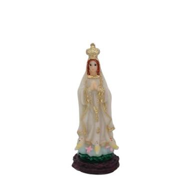 Imagem de Imagem de Nossa Senhora de Fátima 7cm Resina - R&S