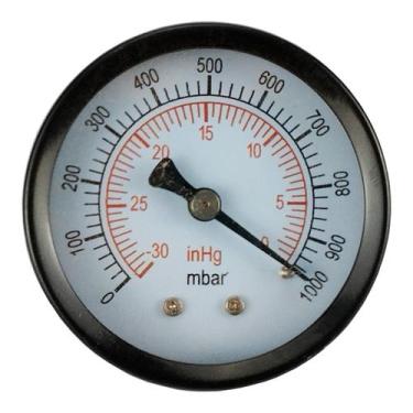 Imagem de Vacuômetro Analógico para Bomba de Vácuo - Hiatsu