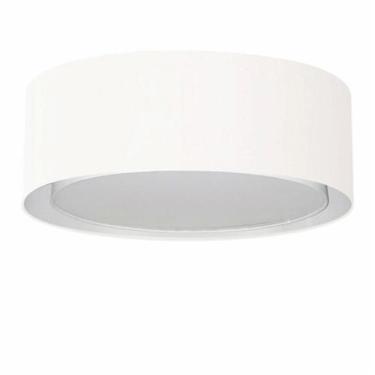 Imagem de Plafon Cilíndrico Duplo Vivare Md-3037 Cúpula em Tecido 60x25cm - Bivo