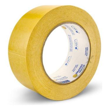 Imagem de Fita Dupla Face Para Carpete Rolo Adesiva Nastro 45mm X 30m
