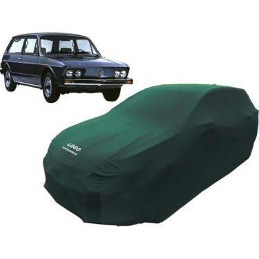Imagem de Capa Para Cobrir Carro Volkswagen Brasília Tecido Helanca - Mz, Verde