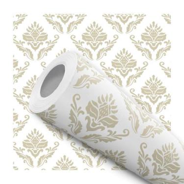 Imagem de Papel De Parede Adesivo Lavável Provençal Arabescos 10m - Bazar dos Qu