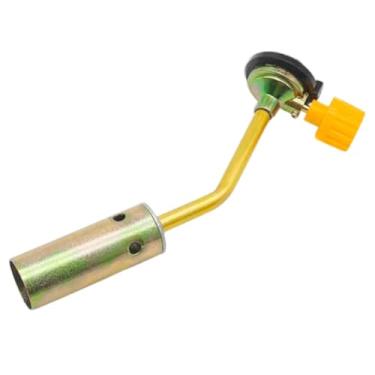 Imagem de Bico Maçarico Portátil, Ajustável, Metal Resistente, Máx. 1371°C. Bico Maçarico Portátil com Ajuste de Gás – Alta Temperatura. Bico Maçarico Portátil para Uso Doméstico e Comercial.