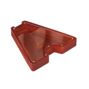 Imagem de WeiLaiKeQi Cofrinho do alfabeto em inglês, economizador de dinheiro, caixa transparente de madeira, caixa de dinheiro para festival, férias, mesa, a