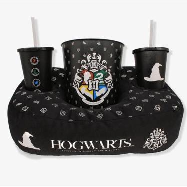 Imagem de Almofada Porta-Pipoca Casas de Hogwarts - Harry Potter - Zona Criativa