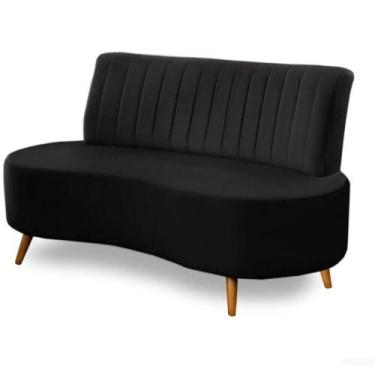 Imagem de Sofá Qatar 135cm - Preto - Konfort