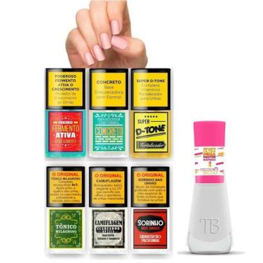 Imagem de Tratamento Unhas Bases Fortalecedora Top Beauty Sos Unhas 7