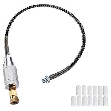 Imagem de TUXING Separador de água de óleo 30Mpa de alta pressão PCP bomba manual compressor de ar 4500psi, filtro de ar, com conector de acoplador rápido
