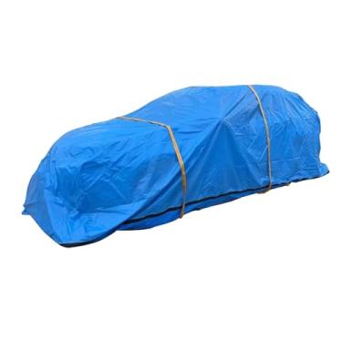 Imagem de Capas de Carro Capa Completa Para Carro Hatchback Sedan SUV MPV Para Todas As Condições Climáticas, Bolsa Protetora Selada À Prova De Poeira E Água Com Zíper, Capa De Chuva E Neve De PVC Resistente(5.