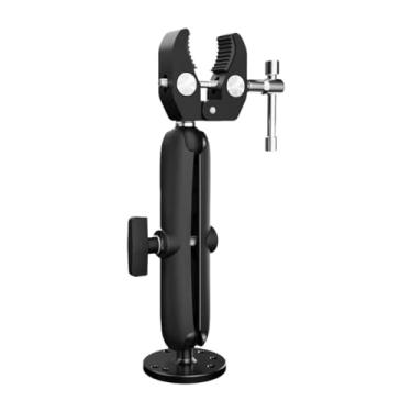 Imagem de QccHieUs Suporte estabilizador de motor elétrico de substituição com liberação rápida de metal e ângulo ajustável para barcos de pesca ao ar livre, caiaques e