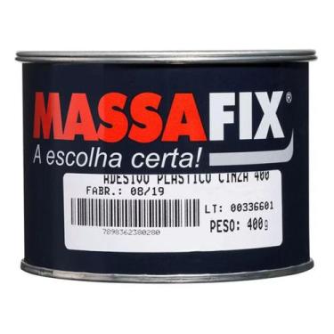 Imagem de Massa Plástica Cinza 400g - MassaFix