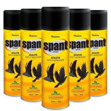 Imagem de 5x Repelente Natural Organic Aves Morcegos Óleo Mamona 400ml - Dominus