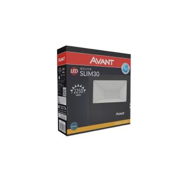 Imagem de Refletor Led Avant Bivolt 30W 3000K Preto
