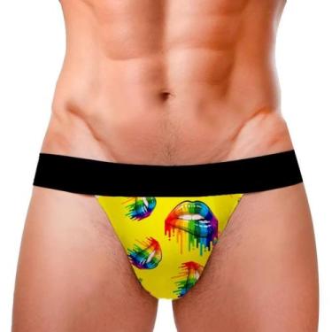 Imagem de Jockstrap Cueca Sensual Pride Boca Pimenta Sexy