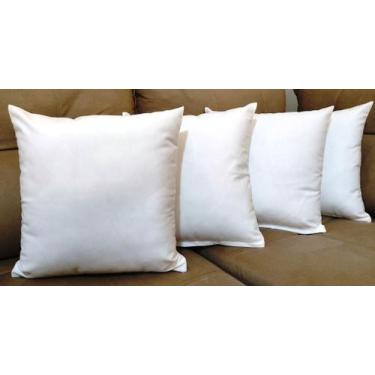 Imagem de Kit 3 Capas De Almofadas Decorativas Suede Lisas 60x60 Tamanho Grande 