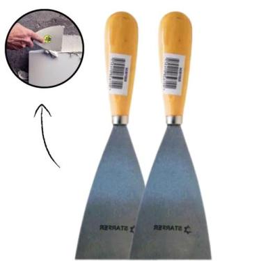 Imagem de Kit Com 2 Espátula Multiuso Raspar Massa Corrida - Starfer
