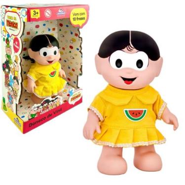 Imagem de Boneca Magali Turma da Mõnica Fala 10 Frases Dispositivo Som - Adijoma