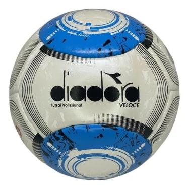 Imagem de Bola de Futsal Diadora Veloce Liga Super Copa – PU Premium, Tamanho Nº4 Oficial, Costurada, Alta Performance Indoor