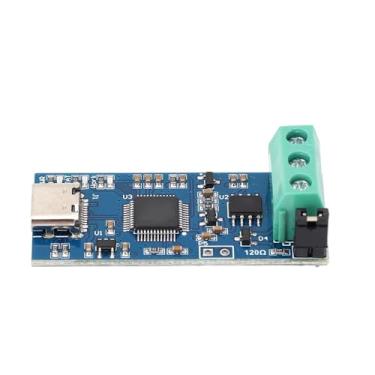 Imagem de Módulo de conversor USB para CAN FD com potência do tipo C-Aptador de analisador de barramento CAN 2.0A/2.0B/FD baseado em STM32G4, Indicadores de LED de alta velocide de 170MHz,