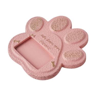 Imagem de ＡＷＨＡＯ Lápide de de animal de estimação, gato, cachorro, pedra memorial, placa de cemitério, marcador de sepultura de cimento, Rosa