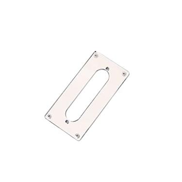 Imagem de Alnicov Adaptador De Captador Guitarra Humbucker Para Único, Anel Montagem Ponte Telecaster, Espelho Acrílico Prateado