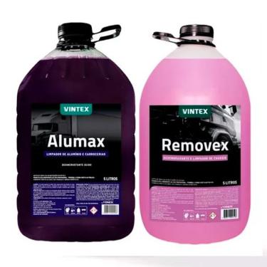 Imagem de Desincrustante Limpa Aluminio + Solupan Desengraxante Vintex