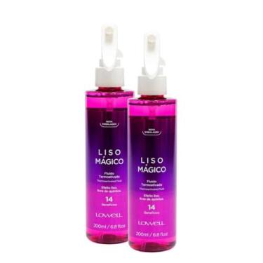 Imagem de Lowell Keeping Liss Liso Mágico Kit 2 Spray Termoativo 200ml