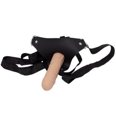 Imagem de Cinta Peniana Acompanha Prótese Pênis De 14x3.5cm Material Macio e Flexível