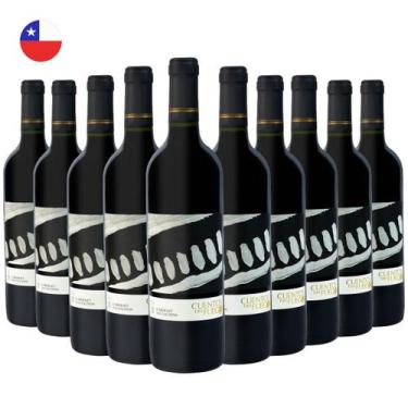 Imagem de Kit com 10 Vinhos Chilenos Tinto Seco Cabernet Sauvignon Cuentos del F