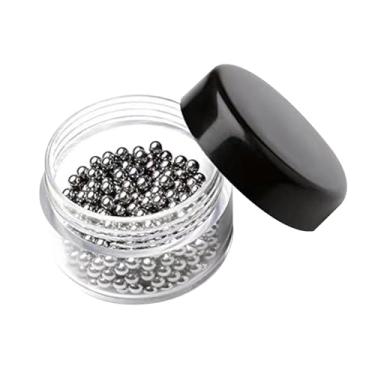 Imagem de Fenteer Contas de limpeza para decantadores, acessórios para bar, lavador de copos de água, kit de limpeza de copos, bolas de de aço inoxidável para, 2 Milímetros
