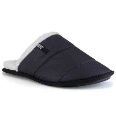 Imagem de Pantufa Comfy forrada em lã sintética Ref.:21809 - Fiero, Preto, 38